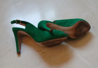 Pedro Miralles Tacones Talla 36 Verde
