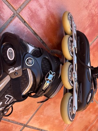 Patines en línea Oxelo Talla 42 + Protecciones