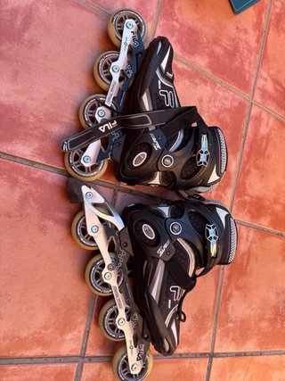 Patines en línea Oxelo Talla 42 + Protecciones