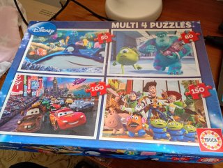 Puzzles Disney Frozen, Nemo, Cars, Princesas