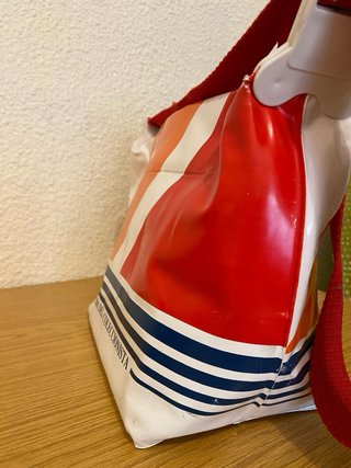 Bolso Galeria del Coleccionista Naranja y Rojo