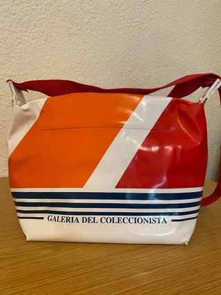 Bolso Galeria del Coleccionista Naranja y Rojo