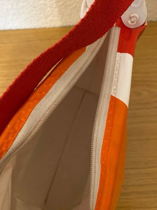 Bolso Galeria del Coleccionista Naranja y Rojo