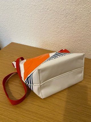 Bolso Galeria del Coleccionista Naranja y Rojo