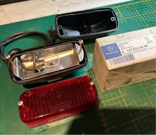 Luces auxiliares traseras Mercedes s123 Tmodel