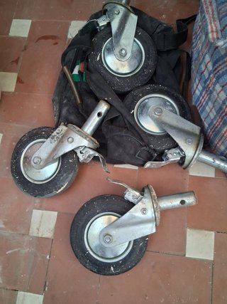Ruedas de andamio