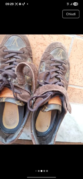 Scarpe Louis Vuitton Uomo da Riparare