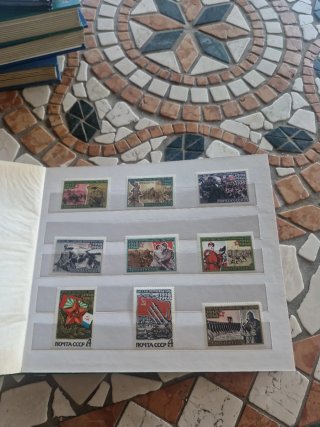 Raccolta francobolli Russia Lenin