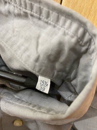 Camicia 100% cotone Gutteridge grigia