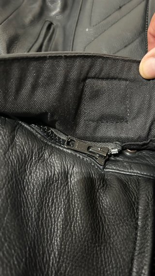 Mono Moto 2 Piezas Cuero Negro Talla 54