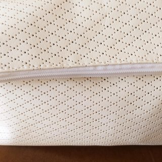 Neceser Blanco Roto/Crema Perforado