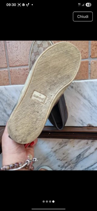 Mocassini Gucci Beige/Marrone