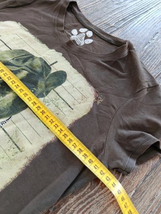 Camiseta Zara perro mugshot talla M