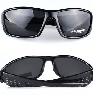 Gafas de sol polarizadas negras