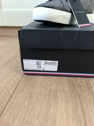 Zapatillas Tommy Hilfiger Grises/Negras Talla 42