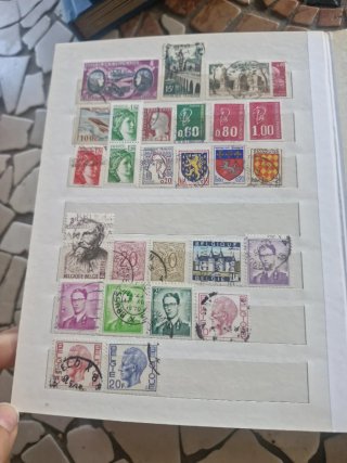 Raccolta francobolli dal mondo
