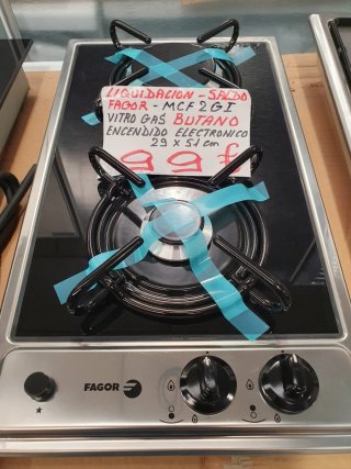 Placa de gas Fagor 2 fuegos