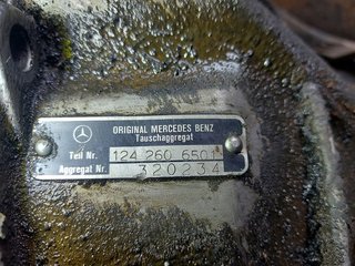 CAJA CAMBIOS MERCEDES-BENZ CLASE E (BM 124) BERLI