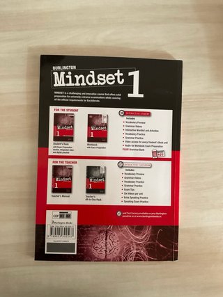 Mindset 1 Bachillerato. Students's book y workbook