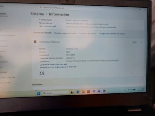 Portátil Lenovo ThinkPad Negro