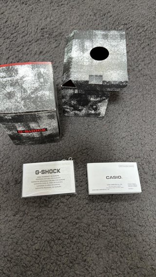 G-Shock Transparente Azul