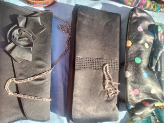 Lote bolsos fiesta, mochila, cinturones