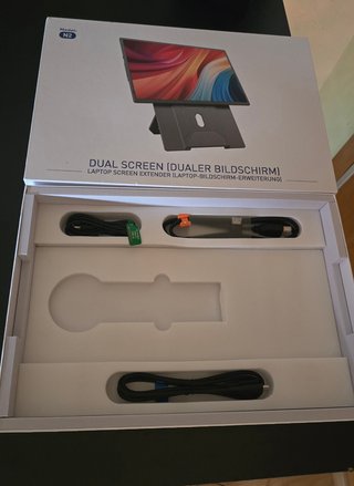 Monitor Portátil 16.1" 1200P USB-C HDMI Nuevo