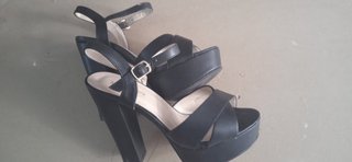 Scarpe donna con plateau tacco 11 cm