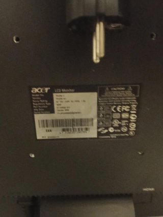 Ordenador Pantalla y ratón