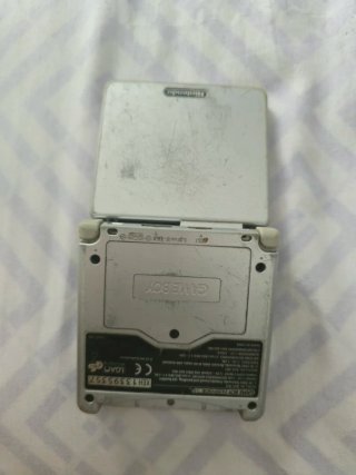 Nintendo Game Boy Advance SP Plata