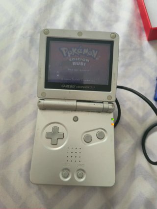 Nintendo Game Boy Advance SP Plata