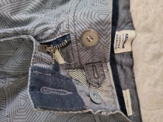Pantalones cortos PULL&BEAR grises talla M