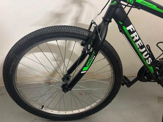 Bicicleta Frejus 24 Negra y Verde