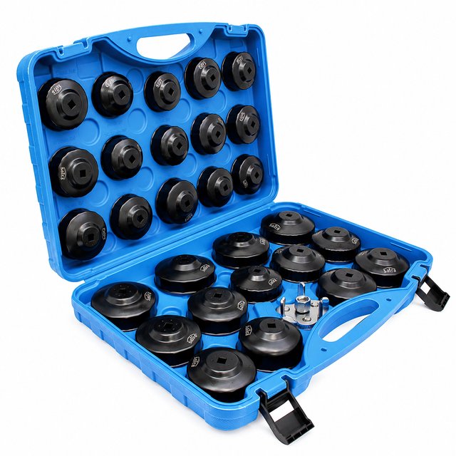 Juego 30 llaves filtro aceite S-OFS30 universal