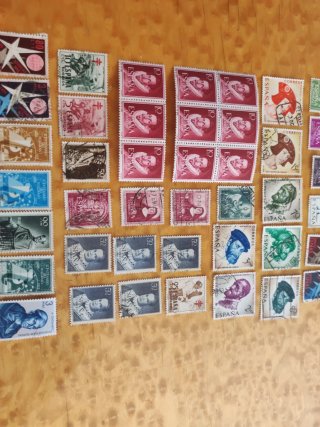 Lotto Francobolli Spagna 1950-1970