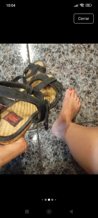 Sandalias negras mujer
