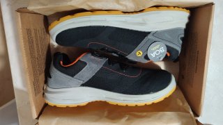 Scarpe antinfortunistiche Boa nere arancioni