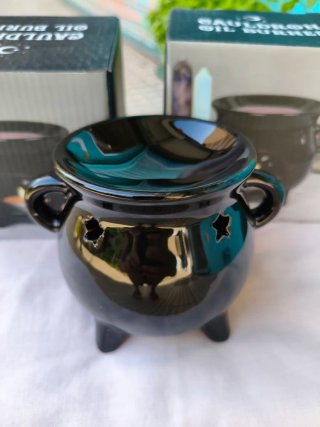 Quemador caldero para wax melts/esencias.