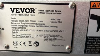 Batidora Industrial VEVOR 1100W 18.7L
