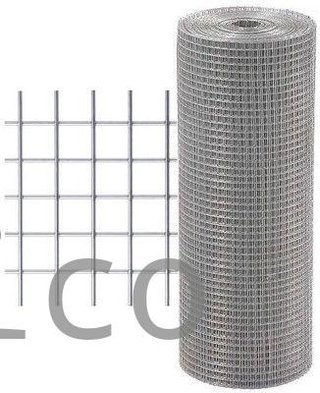 Malla Electrosoldada Galvanizada - 102x51 mm - 2,7 mm - 1,5x25 m