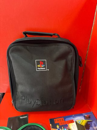 Consola PS1 + Mando + Mochila + Juegos