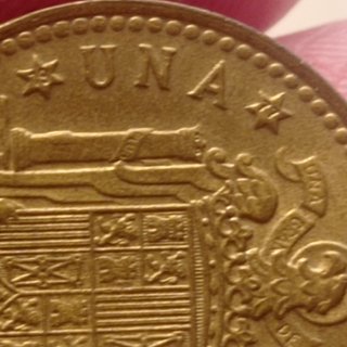 Moneda 1 Peseta 1975 Estrella 77