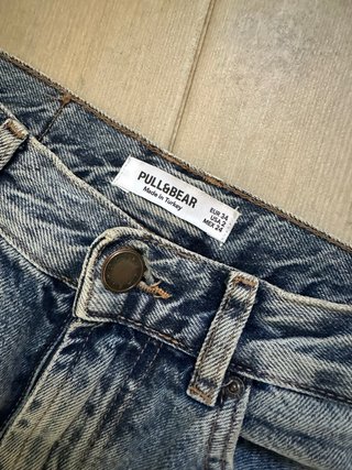 Pantalones vaqueros cargo Pull&Bear