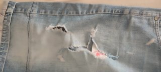 Bermuda Jeans Moscanueva Blu