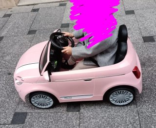 Coche infantil Fiat 500, NUEVO!!