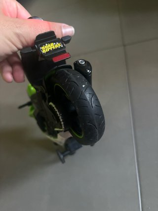 Moto juguete Kawasaki Ninja Verde