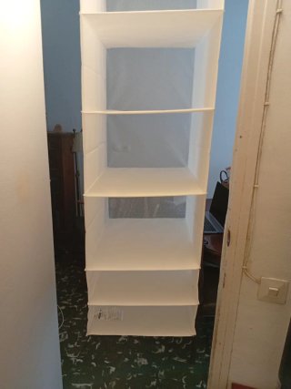Organizador colgante IKEA blanco SKUBB