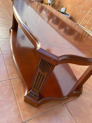 Mesa de madera maciza 120x60x50