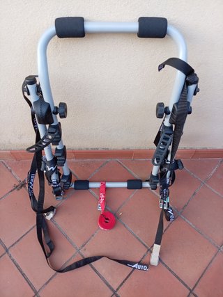 Portabici bagagliaio fino a 3 bici Decathlon