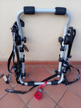 Portabici bagagliaio fino a 3 bici Decathlon